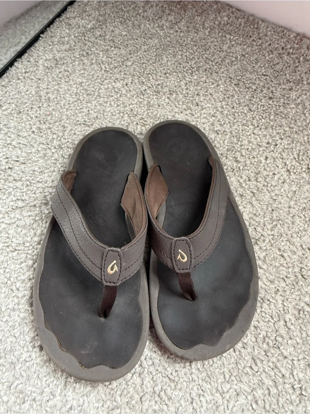 OLUKAI Ohana Dark Java Brown Beach Sandal